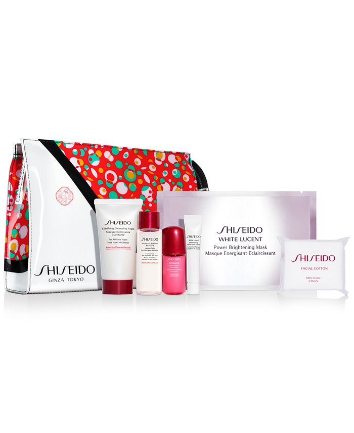 Shiseido Choose your FREE 7pc Gift with any 85 Shiseido Purchase (Up