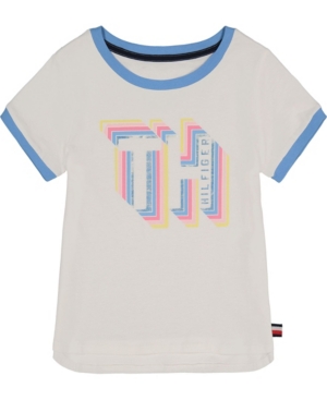 Tommy Hilfiger Big Girls Ringer Tee