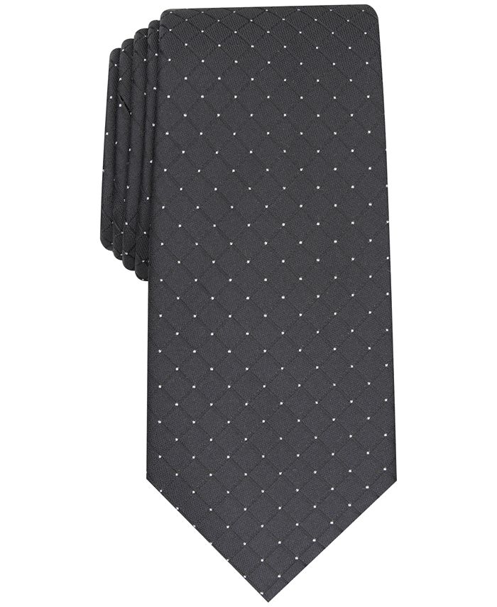 Alfani Men's Malone Grid Slim Tie, Created for Macy's & Reviews - Ties ...