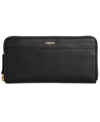 Zip Clutch Wallet Fossil Black Clutch Fossil Tiegan Clutch Leather