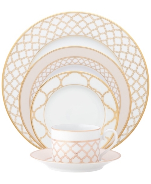 Noritake Eternal Palace Gold 5-piece Place Setting In White And Gold