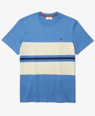 lacoste men's color block shirt