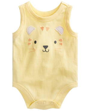 First Impressions Baby Boys Tiger Face Bodysuit Created for Macy's