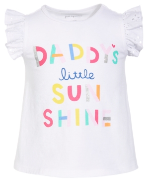 First Impressions Baby Girls Sunshine Cotton T-Shirt Created for Macy's