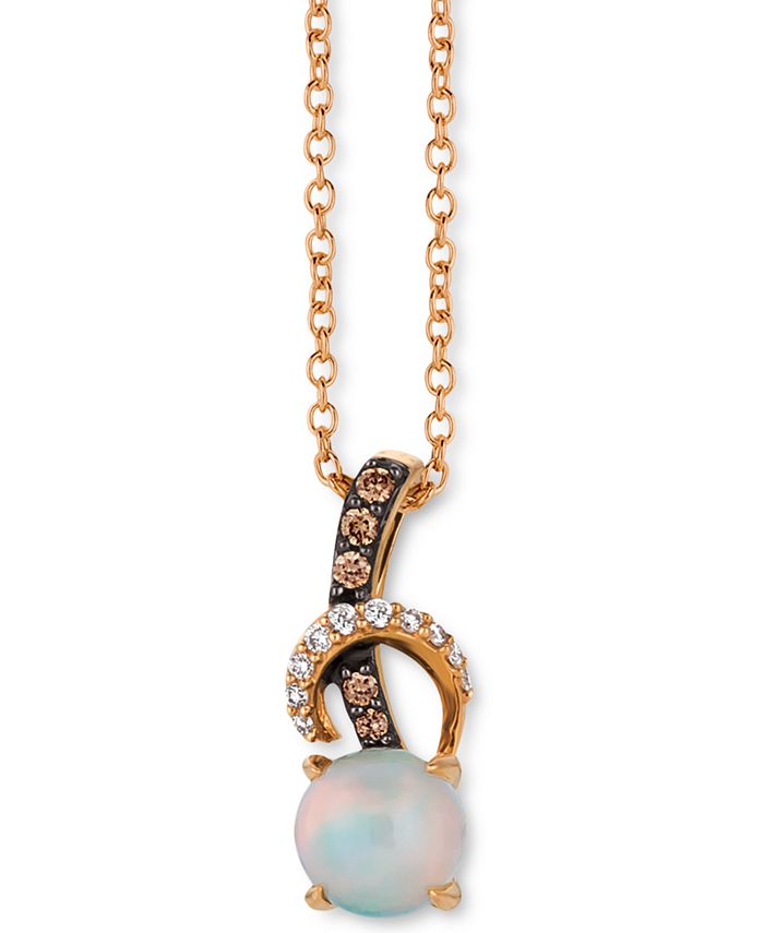 Le Vian Chocolatier Neopolitan Opal 3 8 ct. t.w. Diamond 1