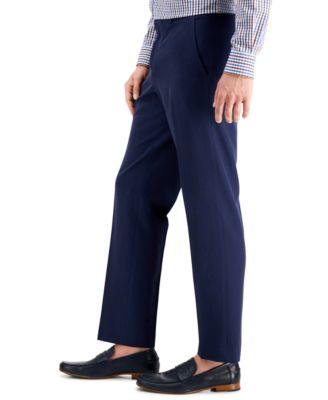 Men's Modern-Fit Stretch Solid Resolution Pants