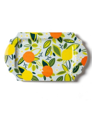 Coton Colors By Laura Johnson Citrus Traditional Tray In Multi