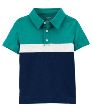 Carter's Toddler Boys Slub Jersey Polo