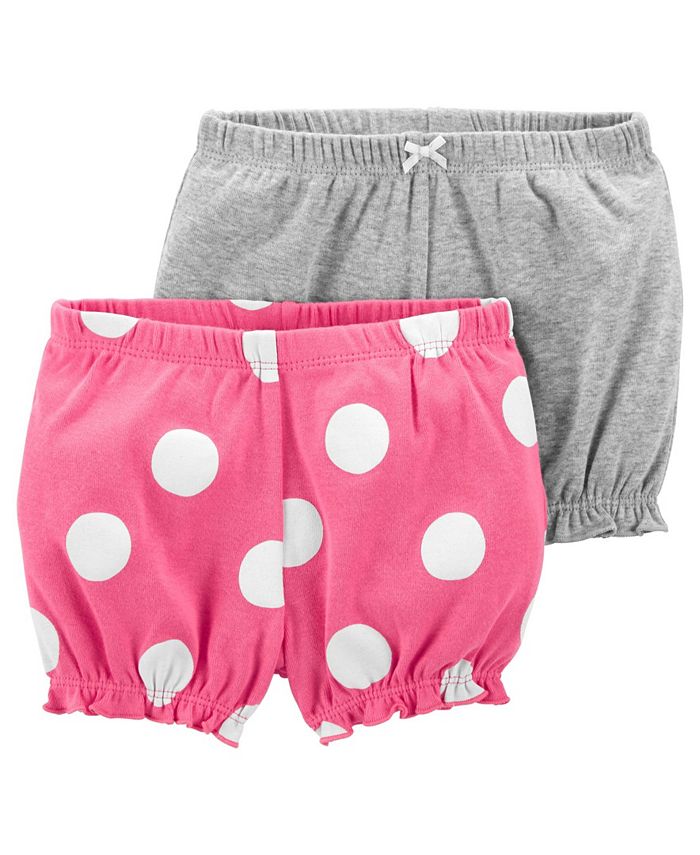 Carter's Baby Girls Bubble Shorts, Pack of 2 & Reviews Shorts Kids