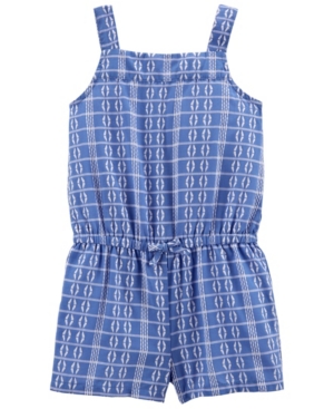 Carter's Toddler Girls Denim Jumpsuit