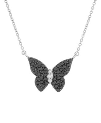 antique butterfly necklace