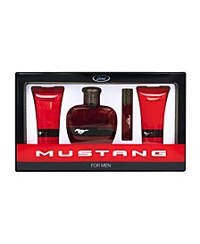 Mustang Men's 4 Piece Gift Set