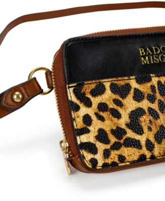 Faux Leather Pouch Belt Bag