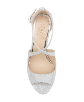 Women's Jonna Crisscross Peep Toe Evening Sandals