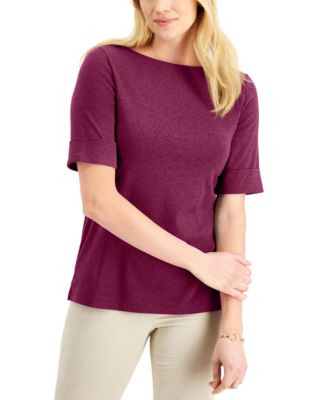 purple dressy top