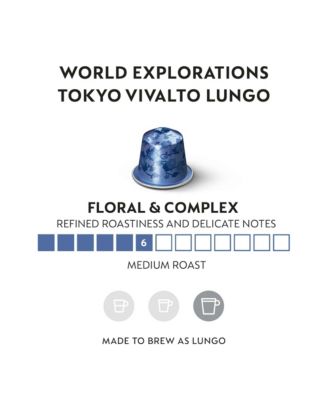 Capsules OriginalLine, Tokyo Vivalto Lungo, Medium Roast Coffee, 50-Count Coffee Pods