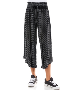 Be Bop Juniors' Cropped Gauze Pants