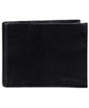 Calvin Klein Men's Rfid Passcase Wallet In Black