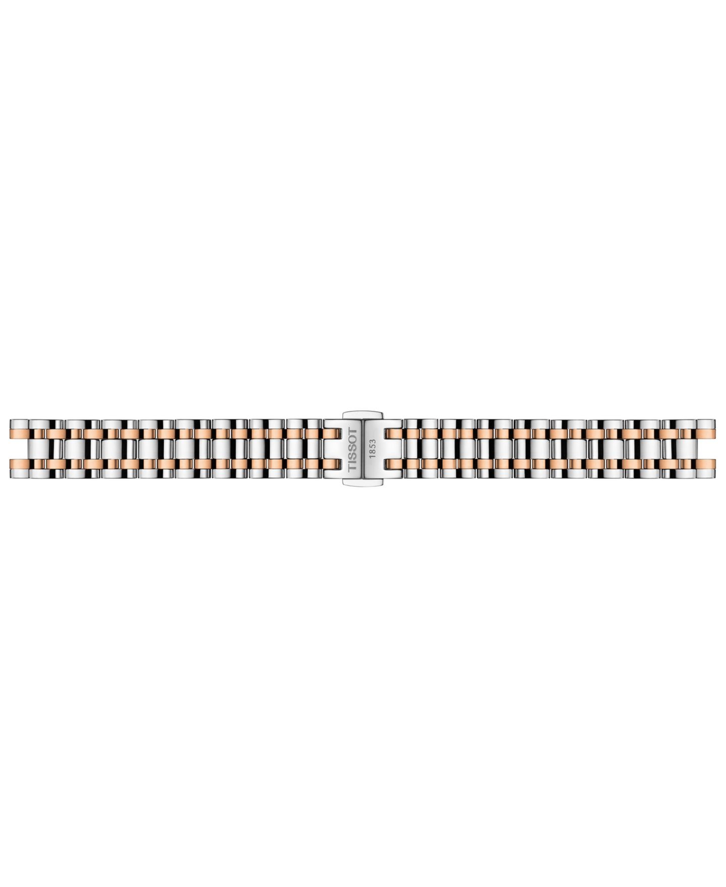 Женские часы Tissot Swiss Bellissima Two-Tone Stainless Steel Bracelet Watch 26mm — фото 6