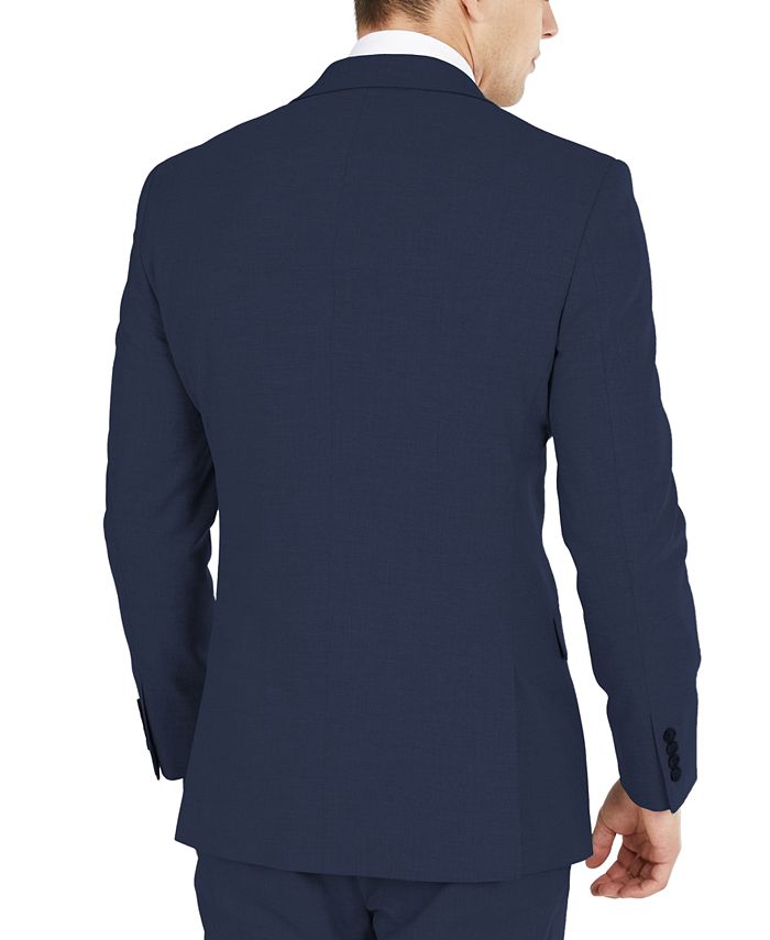 DKNY Men's Modern Fit Stretch Suit Jacket Blue Size 36 main image 0
