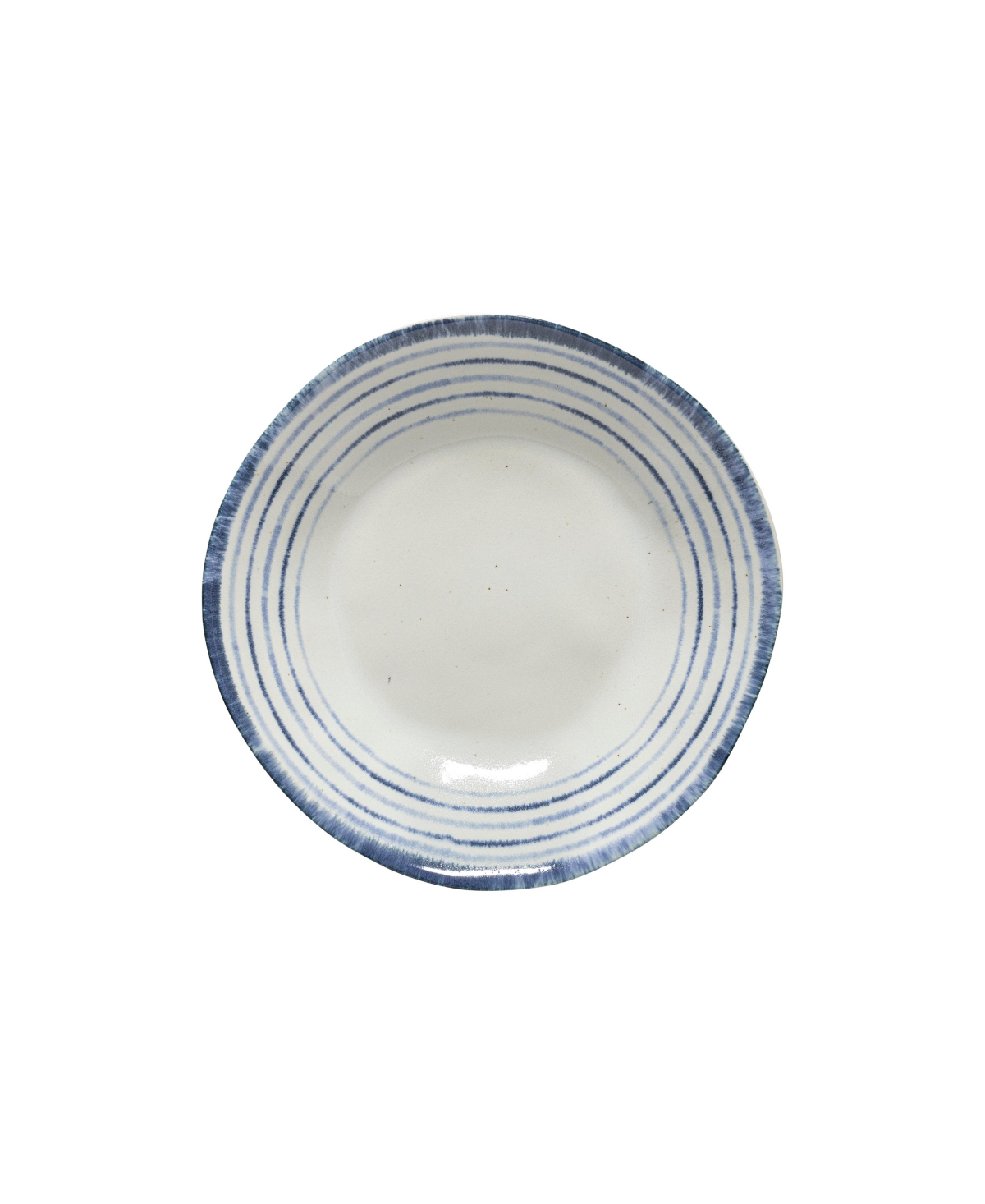 Casafina Nantucket Soup- Pasta Plate 10 Inch 27 oz In Blue  White