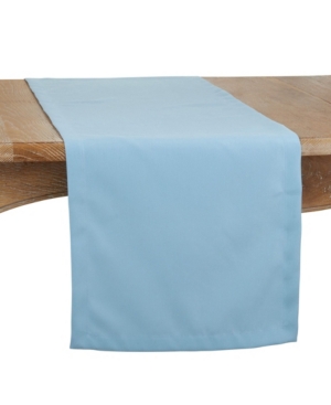 Saro Lifestyle Everyday Design Solid Color Table Runner 90