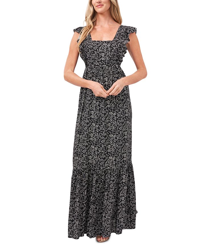 CeCe Ruffled Maxi Dress - Macy's