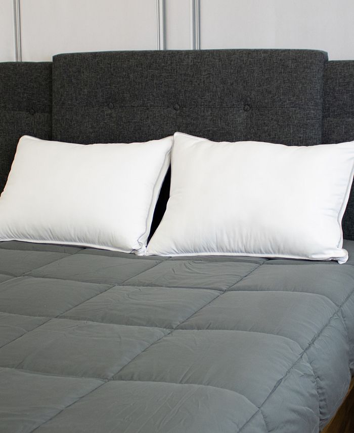 eLuxury Shredded Memory Foam Pillow, Pack of 2, Standard Macy's