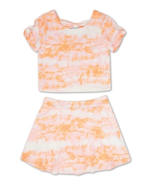 Speechless Big Girls Tie Dye Skirt Set