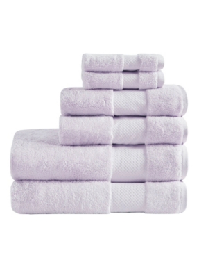 Madison Park Turkish Cotton 6-pc. Bath Towel Set Bedding In Lavender