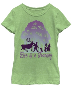Big Girls Frozen 2 Life Journey Short Sleeve T-shirt