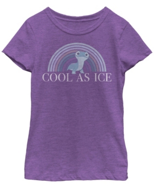 Big Girls Frozen 2 Cool As Ice Short Sleeve T-shirt