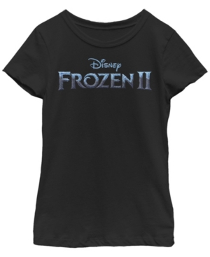 Big Girls Frozen 2 Frozen 2 Logo Short Sleeve T-shirt