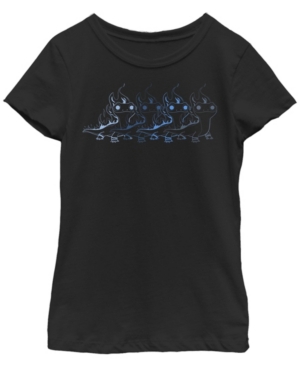 Big Girls Frozen 2 Salamander Short Sleeve T-shirt