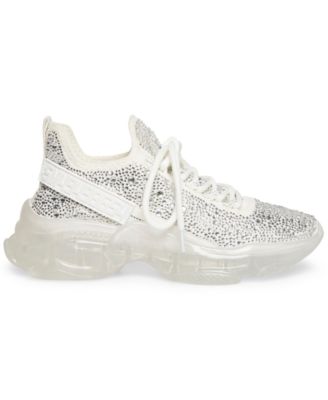 Women's Maxima Rhinestone-Trim Trainer Sneakers