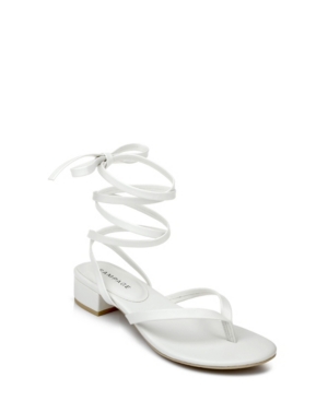 Rampage Celia Women's Ankle Wrap Block Heel Sandals Women's Shoes