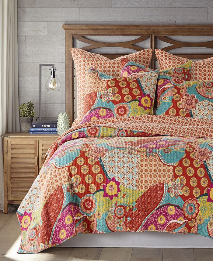 Levtex Zanzibar King Quilt Set, 3 Piece Macy's