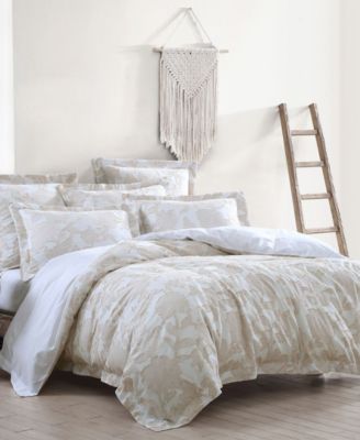 Kimball Jacquard Floral 3-Pc. Duvet Cover Set, King