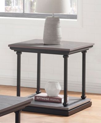 Grestin Open Shelf End Table