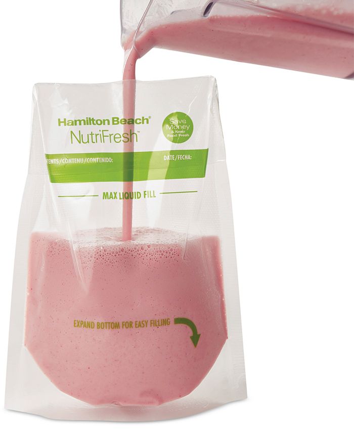 Hamilton Beach NutriFresh Vacuum Sealer for Liquid & Dry Food Macy's