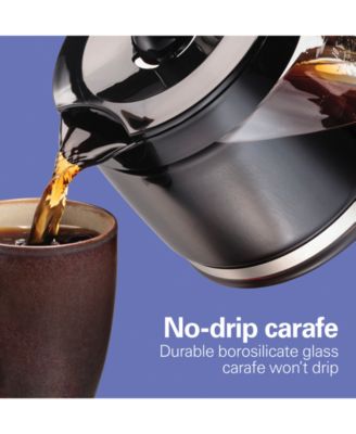 12-Cup Compact Programmable Coffee Maker