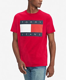 Tommy Hilfiger Men's Flag Logo T-Shirt 