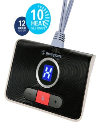 Westinghouse Westing House Reversible Heated Velour Blankets