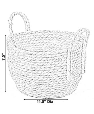 Happimess Camden Vintage Industrial Handmade Set of 6 Wire Metal Nesting Storage Baskets