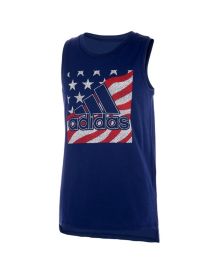 Little Girls Sleeveless Muscle Tank Top