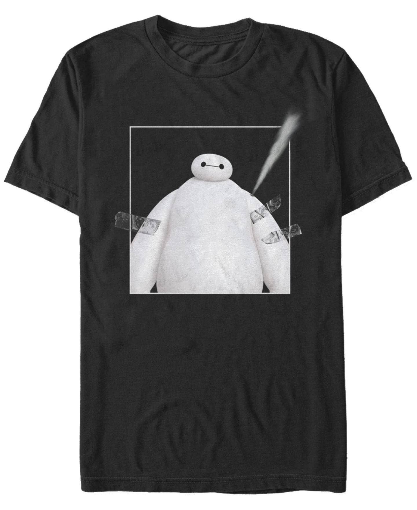 Мужская футболка Fifth Sun Baymax Taped Short Sleeve Crew, цвет: Чёрный — фото 1
