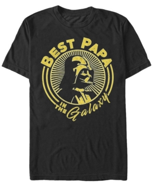 Fifth Sun Men's Papa Circle Short Sleeve Crew T-shirt In Black