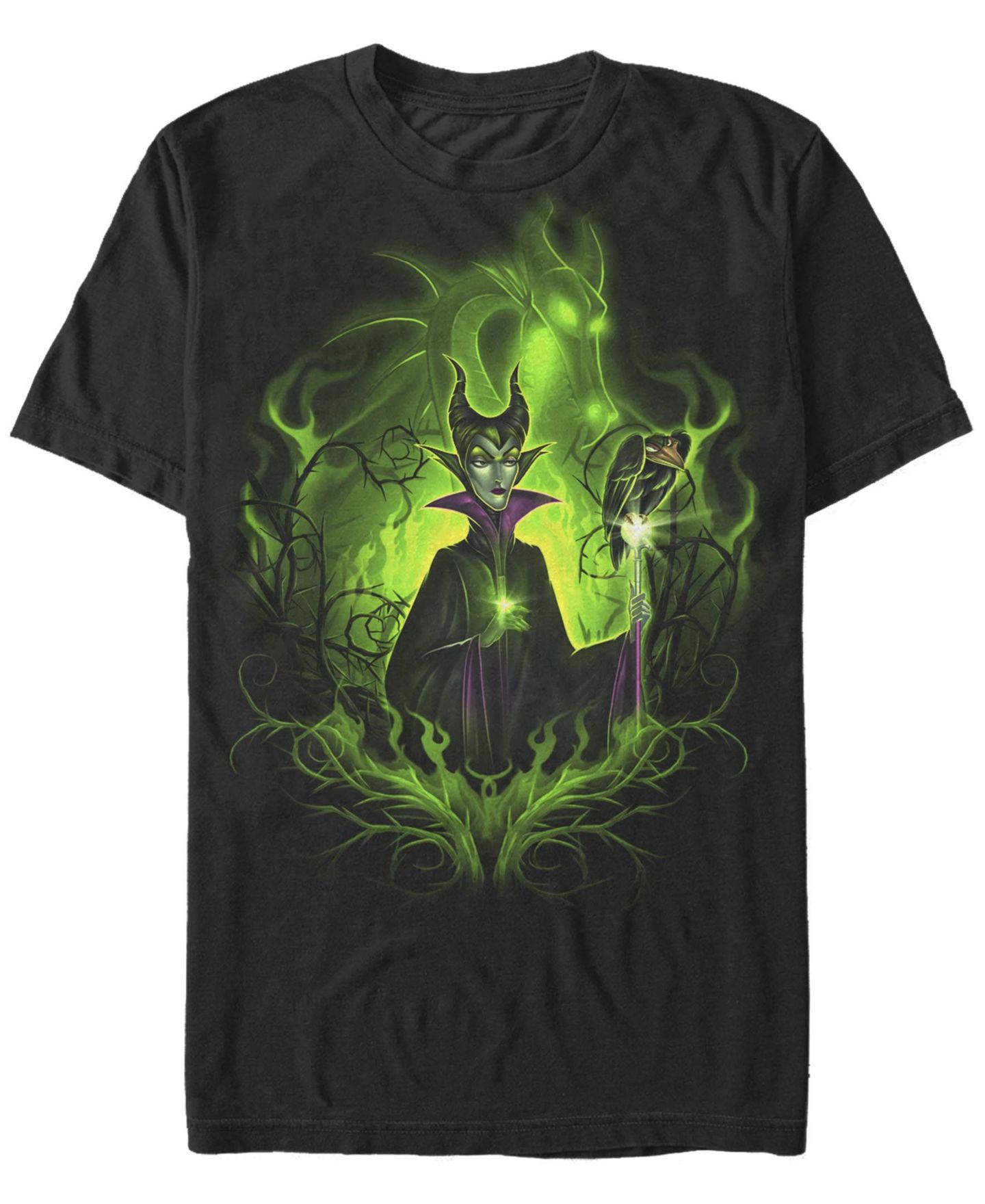 Мужская футболка Fifth Sun Dark Fairy Short Sleeve Crew, цвет: Чёрный — фото 1