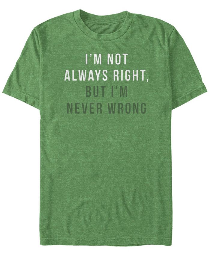 Fifth Sun Men's Never Wrong Short Sleeve Crew T-shirt - Macy's