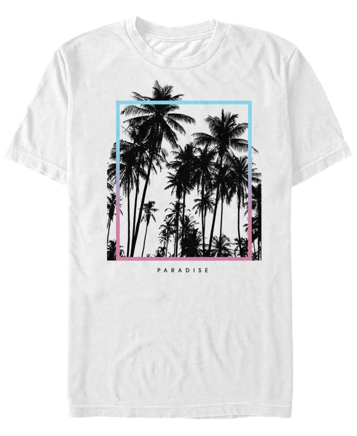 Men's Paradise Palms Short Sleeve Crew T-shirt - White
